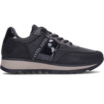 Cetti Zapatillas c849 metal_mesh_negro para mujer
