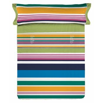 Juego De Sábanas Lois Frida Verde Cama De 160