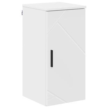 Gabinete De Baño | Armario De Baño Con Almacenamiento Brillante 30 X 31,5 X 61 Cm