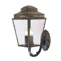 aplique de pared de exterior mansion house 3 luces