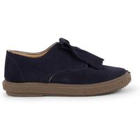 pisamonas zapatos nina zapatos blucher serraje flecos lisos para nina