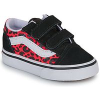 vans zapatillas old skool v glitter leopard diva pink para nina