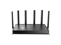 router - tp-link archer be400 6500 mbits mu-mimo wi-fi 7 de doble banda a 65 gbps wifi 7 6 antenas negro