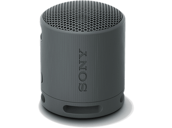 Altavoz inalámbrico - Sony SRS-XB100, Bluetooth, Portátil, Compacto y potente, 16 horas, Resistente al agua polvo IP67, Ecológico, Negro