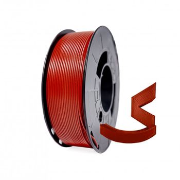 Winkle Bobina de Filamento PLA HD 1.75mm 1Kg Marrón Caoba