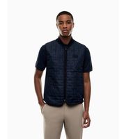 ea7 para hombre 7m001294af21441 chaleco golf pro azul m casual poliester marino