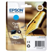 epson 16 t1622 cartucho de tinta cian original