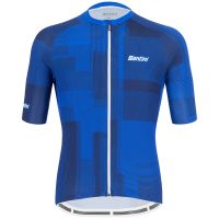 santini karma kinetic jersey - l - royal blue