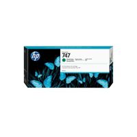 cartucho de tinta verde cromatica hp designjet 747 300 ml