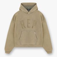 represent rep applique cotton-jersey hoodie - xxl