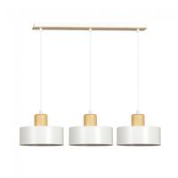 regleta de techo torino blanco 3 luces
