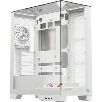 Caja Gaming XYZ TRIFECTA Vidrio Templado 3 Paneles/Refrigeración Líquida/USB-C Gen 2