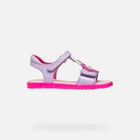 geox sandal joyfoot nina lilafucsia fluor