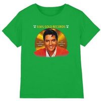 elvis presley camiseta gold record para nino