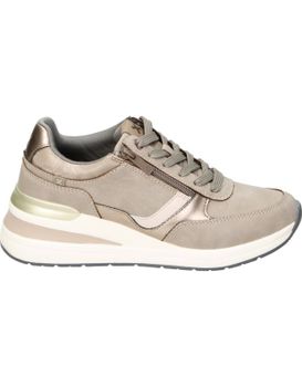 Zapatos Cómodo De Mujer Xti 144628 Color Taupe 39