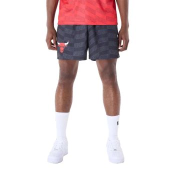 Short Chicago Bulls All Over Print Graphic New Era