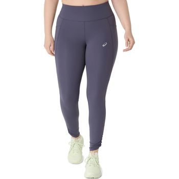 ASICS Nagino Run Adjustable Mallas para correr Mujeres-azul-gris