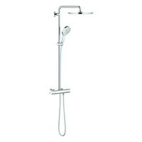 sistema de ducha con termostato incorporado grohe rainshower smartactive 310 chrome 27966001