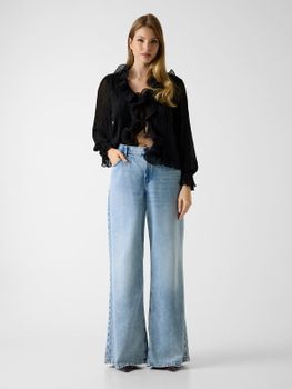 Jeans De Pierna Ancha
