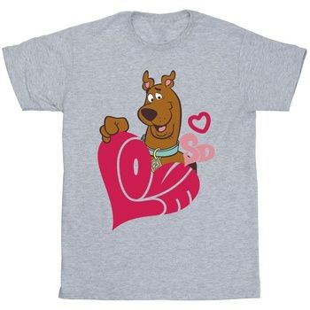 Dessins Animés Camiseta Love Heart para niña