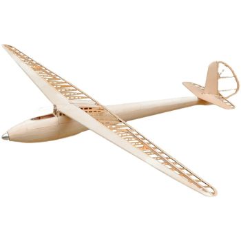 Aero Model DFS Weihe 1/6.5 de 2770 mm de envergadura, planeador de madera balsa RC KIT