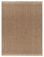 alfombras de interior y exterior colonia beige 160x220 cm