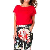 cafe noir camiseta jt756 para mujer