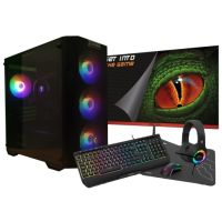 zone evil gamingpc amd ryzen 5 4650g32gb2tb ssd  monitor 24 fullhd  combo gaming