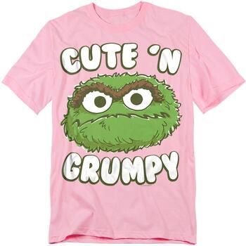 Sesame Street Camiseta Cute N Grumpy para mujer