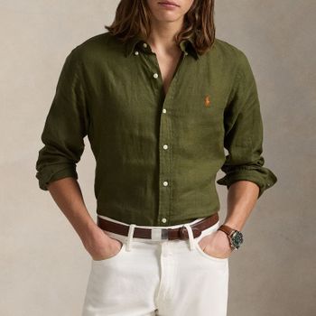 Polo Ralph Lauren Custom-Fit Linen Shirt - L
