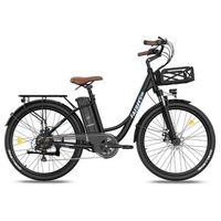 bicicleta electrica fafrees f26 lasting - motor 250w bateria 36v203ah autonomia 160km - negro