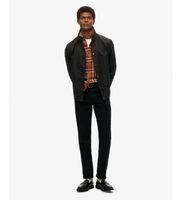 superdry para hombre m5012152a chaqueta surplus otto coach negro l casual poliamida
