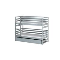 litera loft 80x160 gris