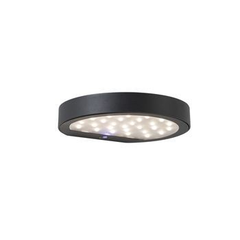 Aplique De Pared Led Solar Nap Antracita De 2,2 W Con Batería Ip54