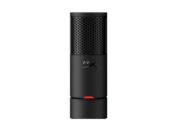Micrófono - HyperX Solocast 2, juegos y streaming, Con cable, USB, Patrón cardioide, PC/PS5/PS4/Mac, Negro