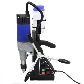 Taladro De Base Magnética De 230 V Prensa Adaptador De Cortador Anular 1200w