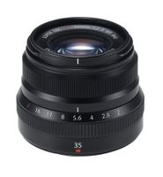 objetivo fujifilm fujinon xf35mm f20 r wr 96 autoenfoque negro para fujifilm x
