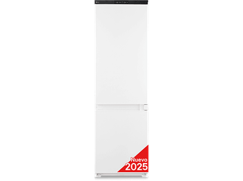 Frigorífico combi integrable - LG GTFN256SET, No Frost, 177 cm, 233 l, Metal Fresh, Sin panelar