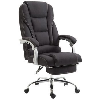 Silla De Oficina Pacific En Tela Negro 64x68x118 Cm Clp