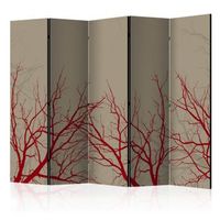 biombo - red-hot branches ii 225x172 cm