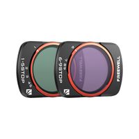 paquete de 2 filtros freewell vnd y vndxmist con ajuste de 1 a 5 pasos y de 6 a 9 pasos para las camaras dji osmo pocket 4  3 y xtra muse y como accesorio para fotografia
