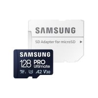 samsung pro ultimate 128gb microsdxc uhs-i u3 a2 v30  adaptador sd