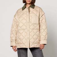 maxco loriana reversible quilted shell coat - uk 12