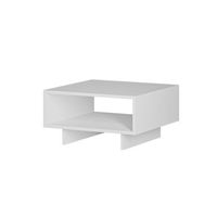 mesa de centro 1 hueco color blanco alto 32 cmancho 60 cmfondo 60 cm