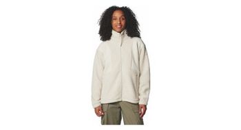 Chaqueta polar columbia sherpa panorama ii beige para mujer