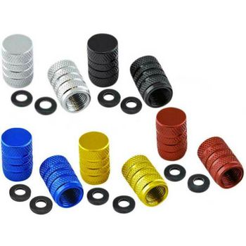 Tapones de vástago de válvula de neumático Pro Bolt de alu par