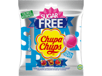 caramelos - chupa chups con palo sin gluten azucar sabor cola cereza y fresa 6 unidades 66g