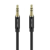 cable estereo vention baxbi jack 35 macho-macho 3m chapado en oro negro