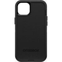 funda para movil otterbox defender cover pc y goma negra para iphone 15 plus