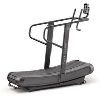 cinta de correr curva para fitness - half human - modelo curve - hogarpiso - sin motor y con alimentacion autonoma